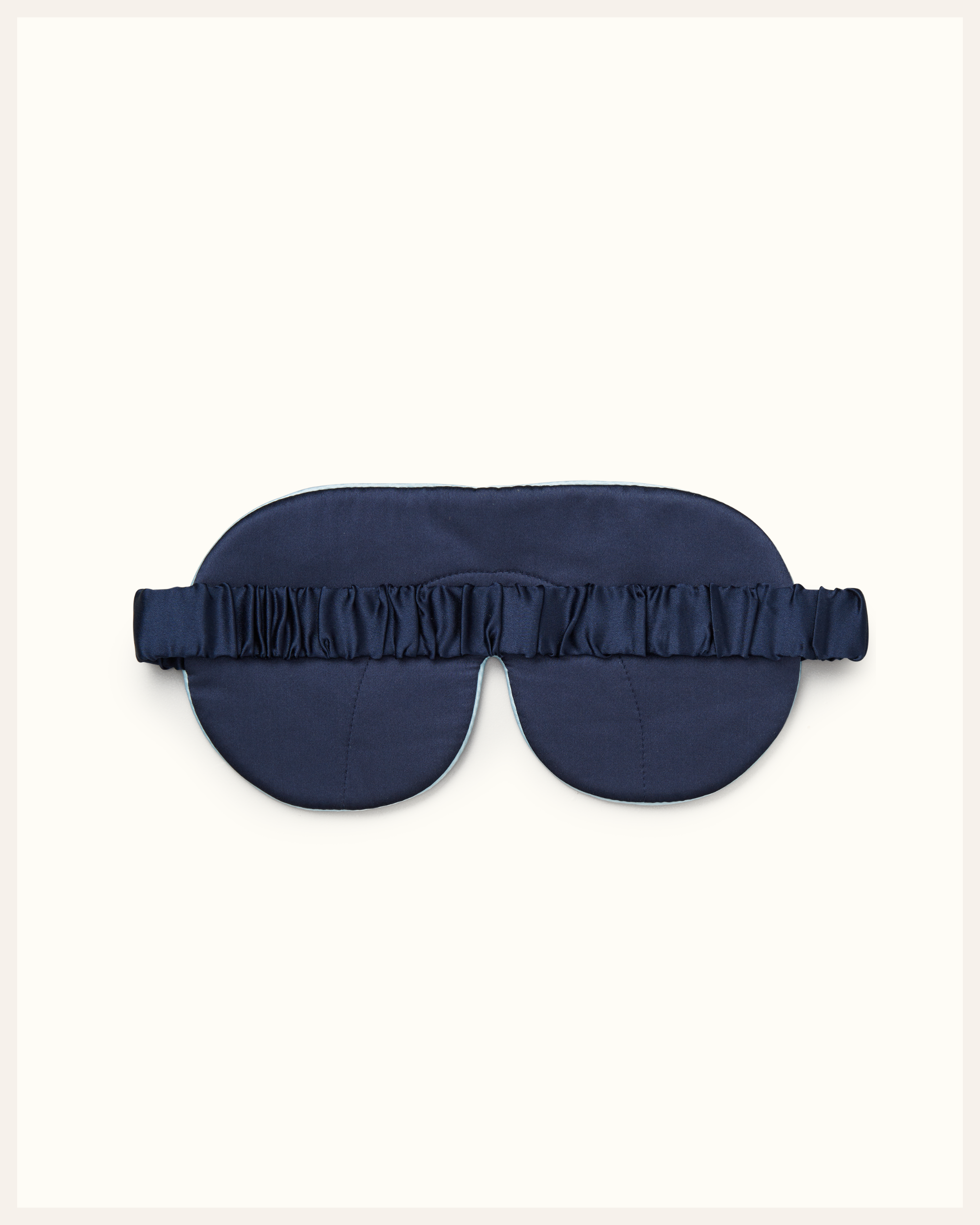 The Beauty Sleeper Kapsaliana sleep mask lifestyle — Italian wool and linen tweed for deep, restorative sleep