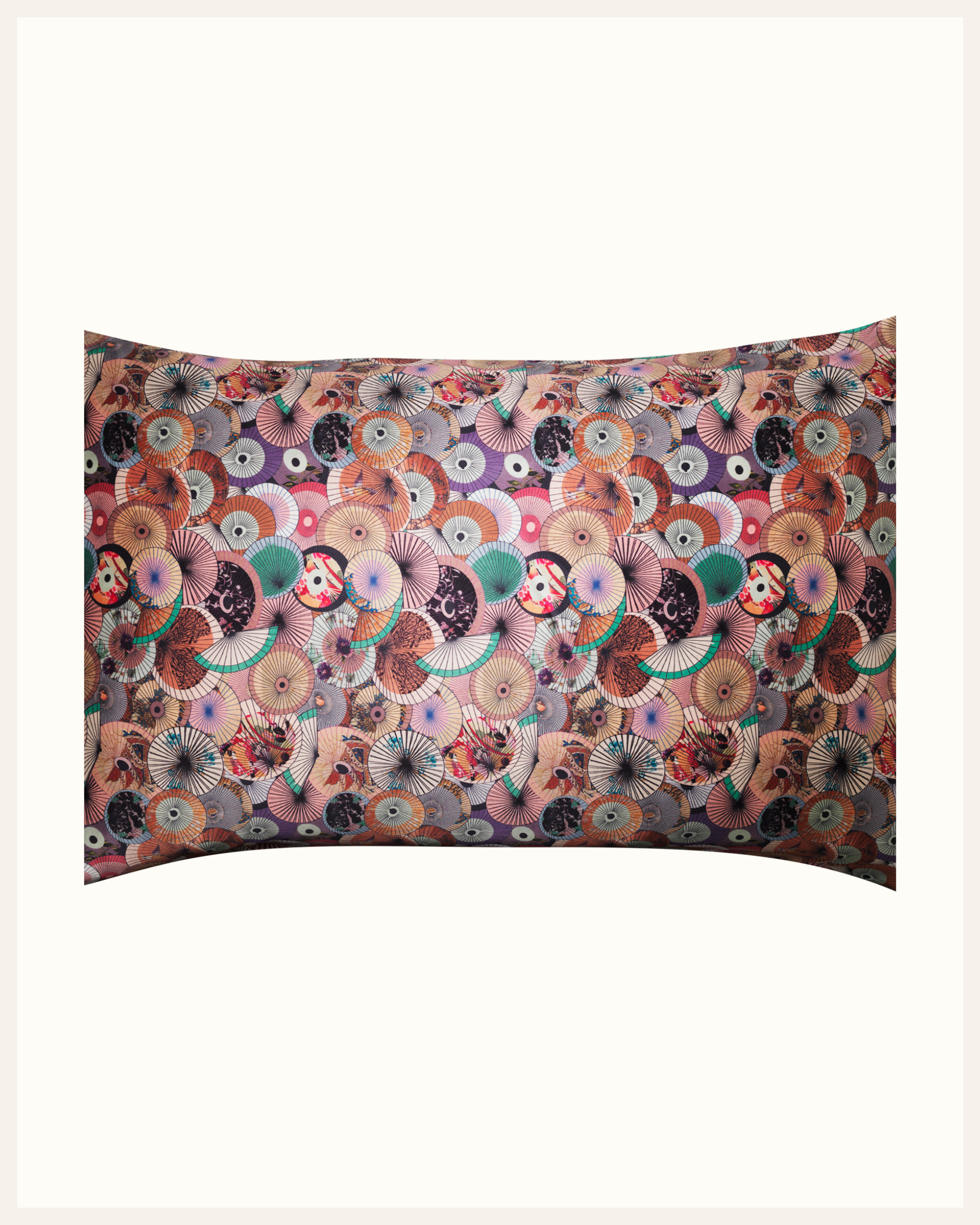 The Beauty Sleeper silk pillowcase in Dorado Soft Pastels 50x75 cm — keeps skin moisturised and hair smooth overnight