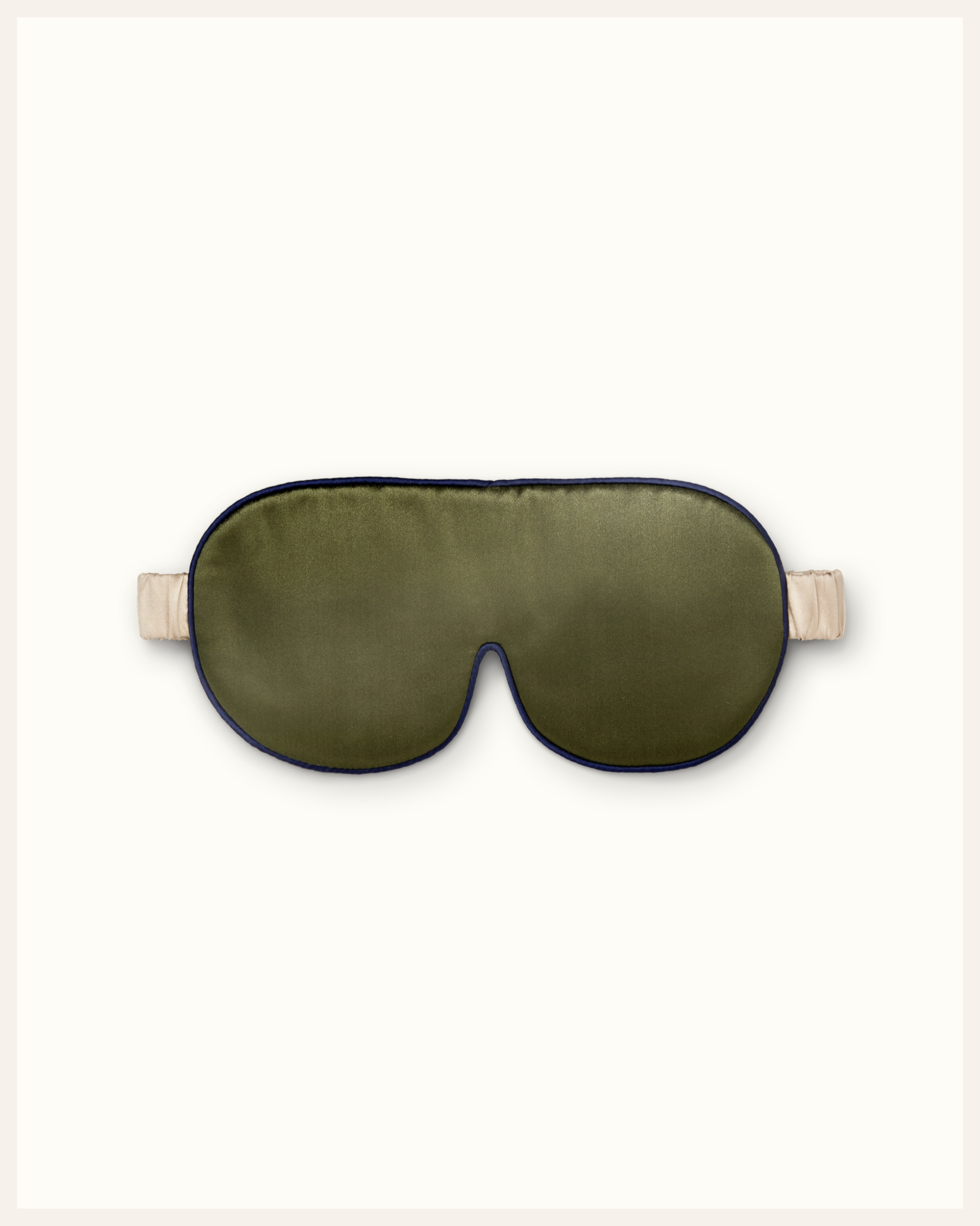 The Beauty Sleeper Forest Floor silk sleep mask front view — designed for heavenly slumber