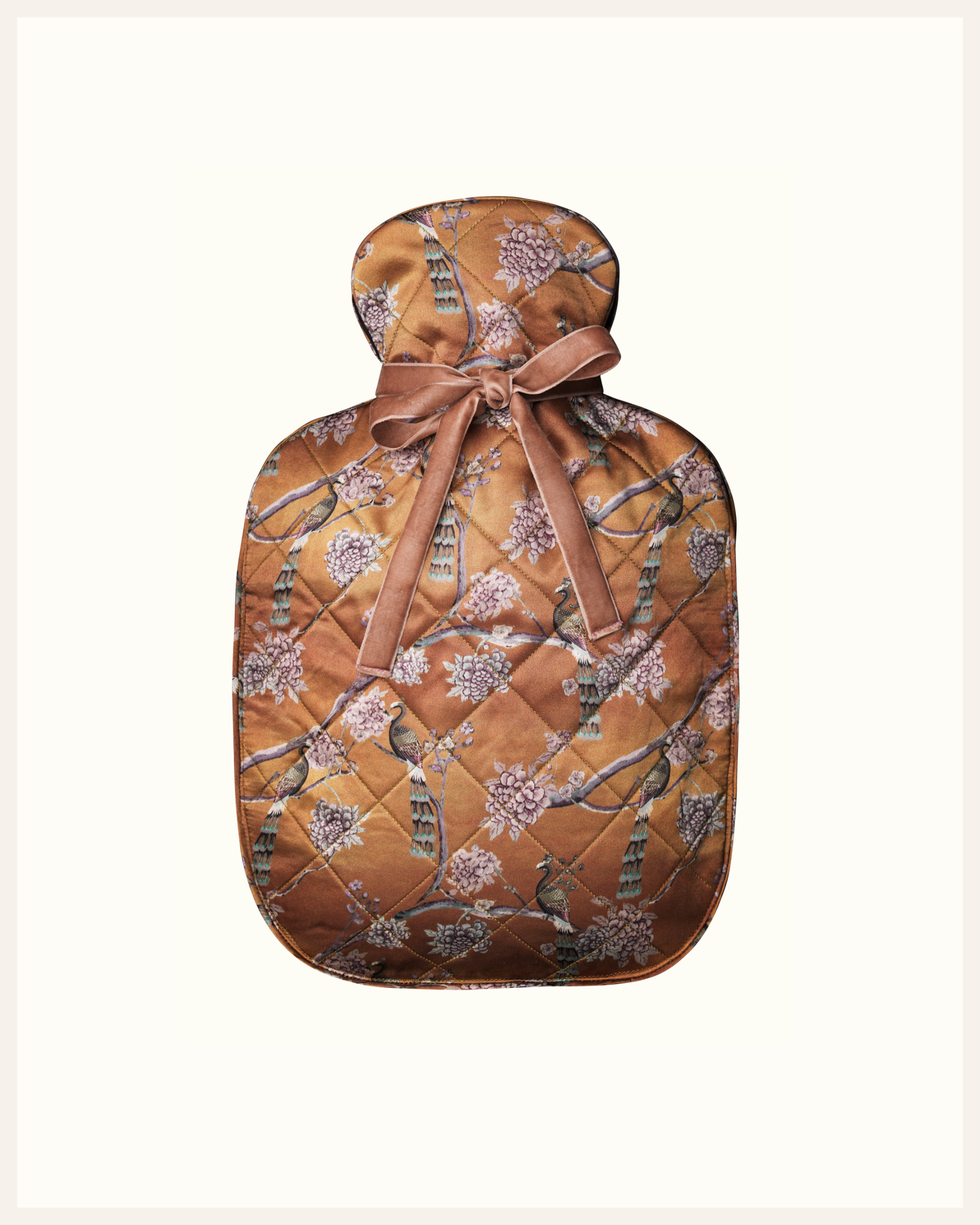 Silk Hot Water Bottle - Apus Gold - Large