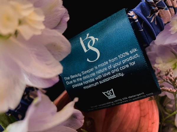 How to wash your silk sleep mask & Pillowcase by The Beauty Sleeper