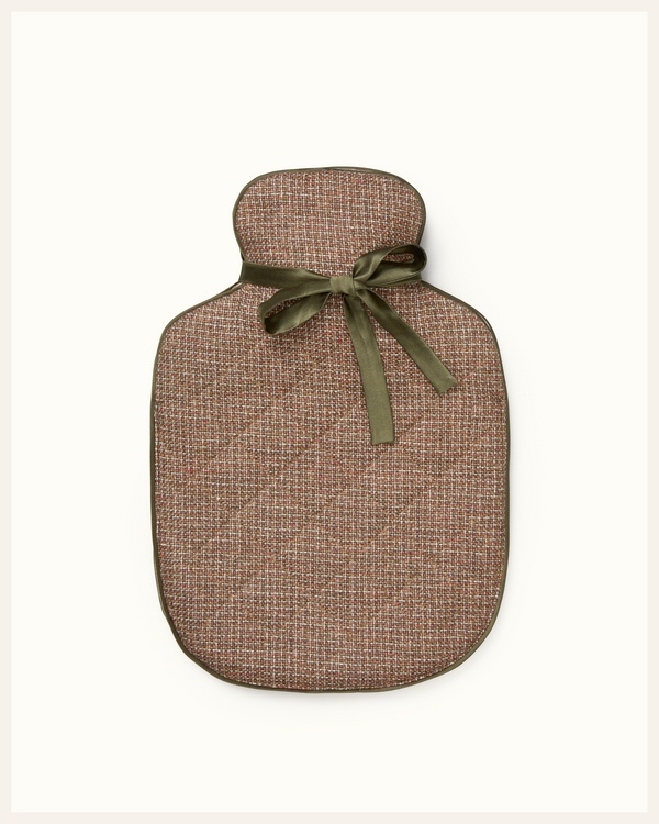 Silk hot water bottle large - Crudwell