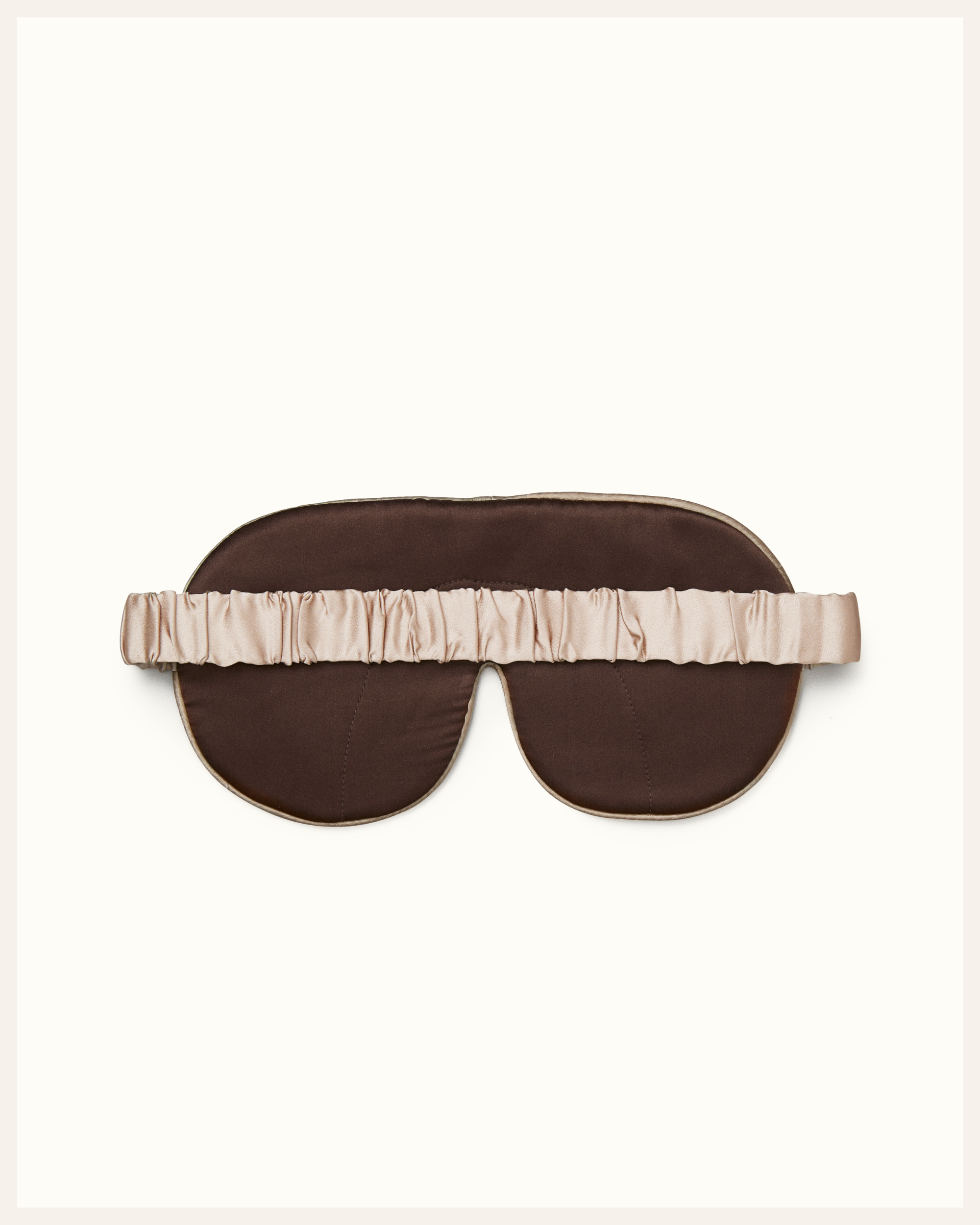 The Beauty Sleeper Cap Ferrat sleep mask lifestyle — Italian wool and linen tweed for deep, restorative sleep