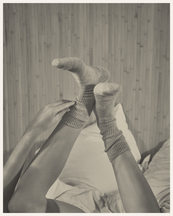 Bed socks - Grey horizon