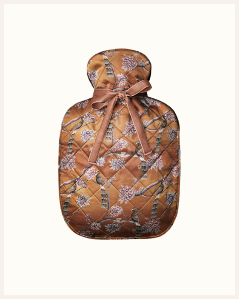 Silk hot water bottle large | Apus Gold