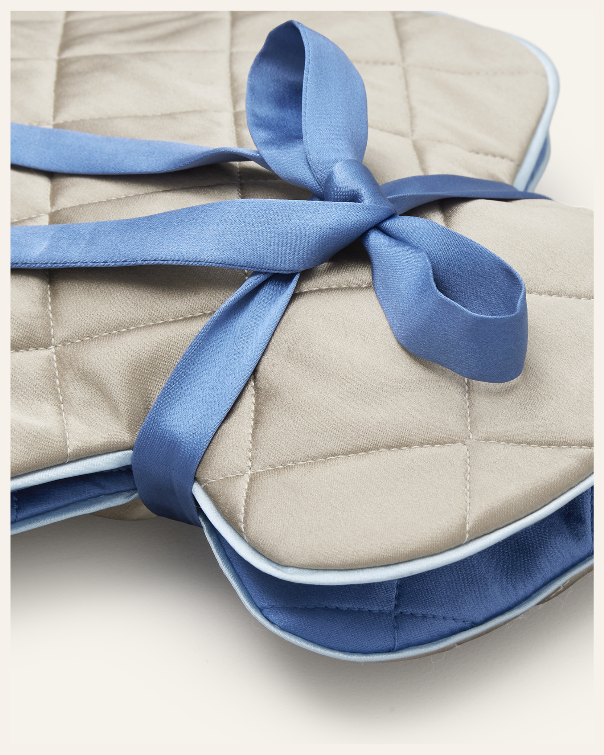 The Beauty Sleeper Sandy Beach small silk hot water bottle — travel-friendly natural warmth