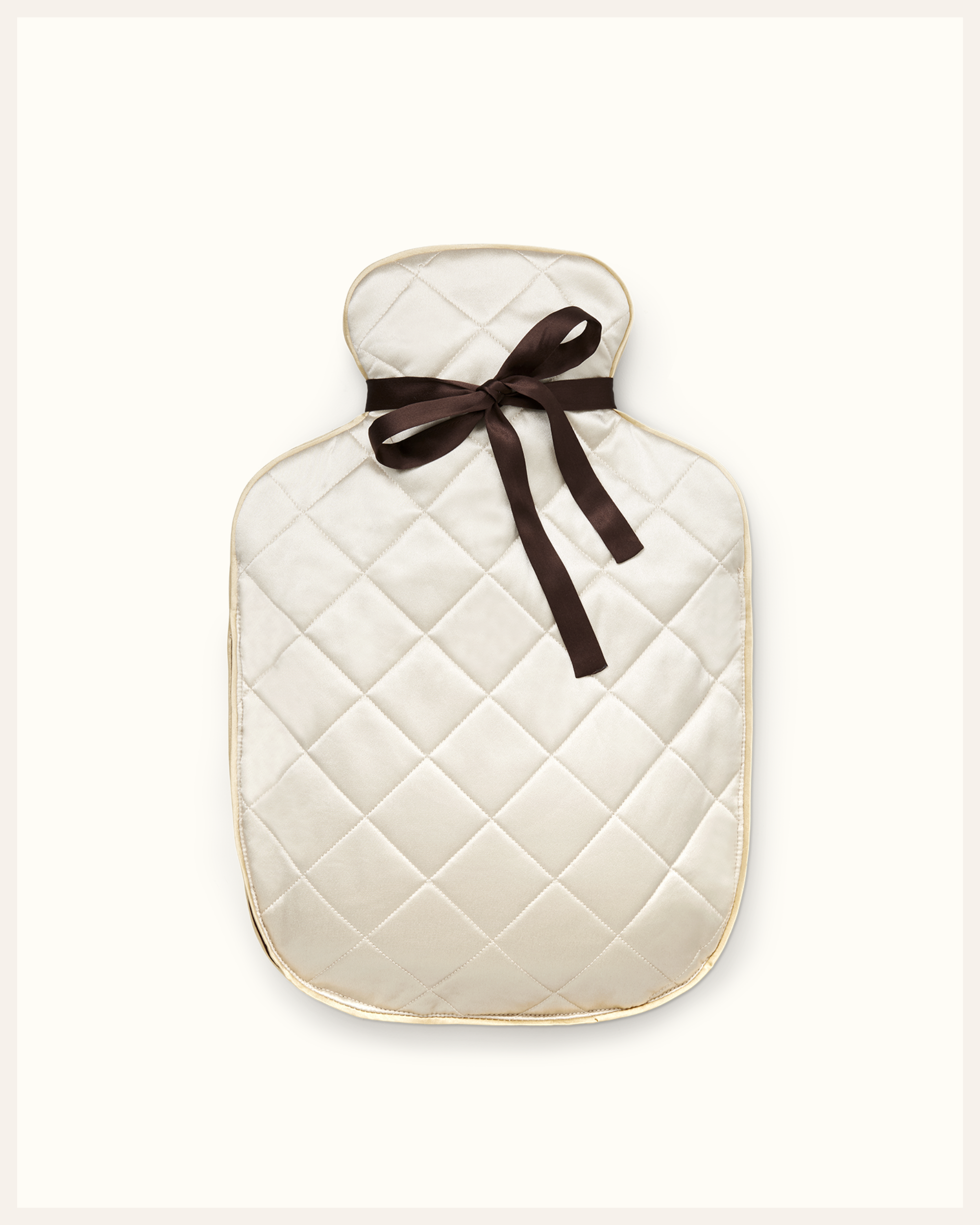 The Beauty Sleeper Wild Chamomile silk hot water bottle large — soothing warmth for restorative sleep