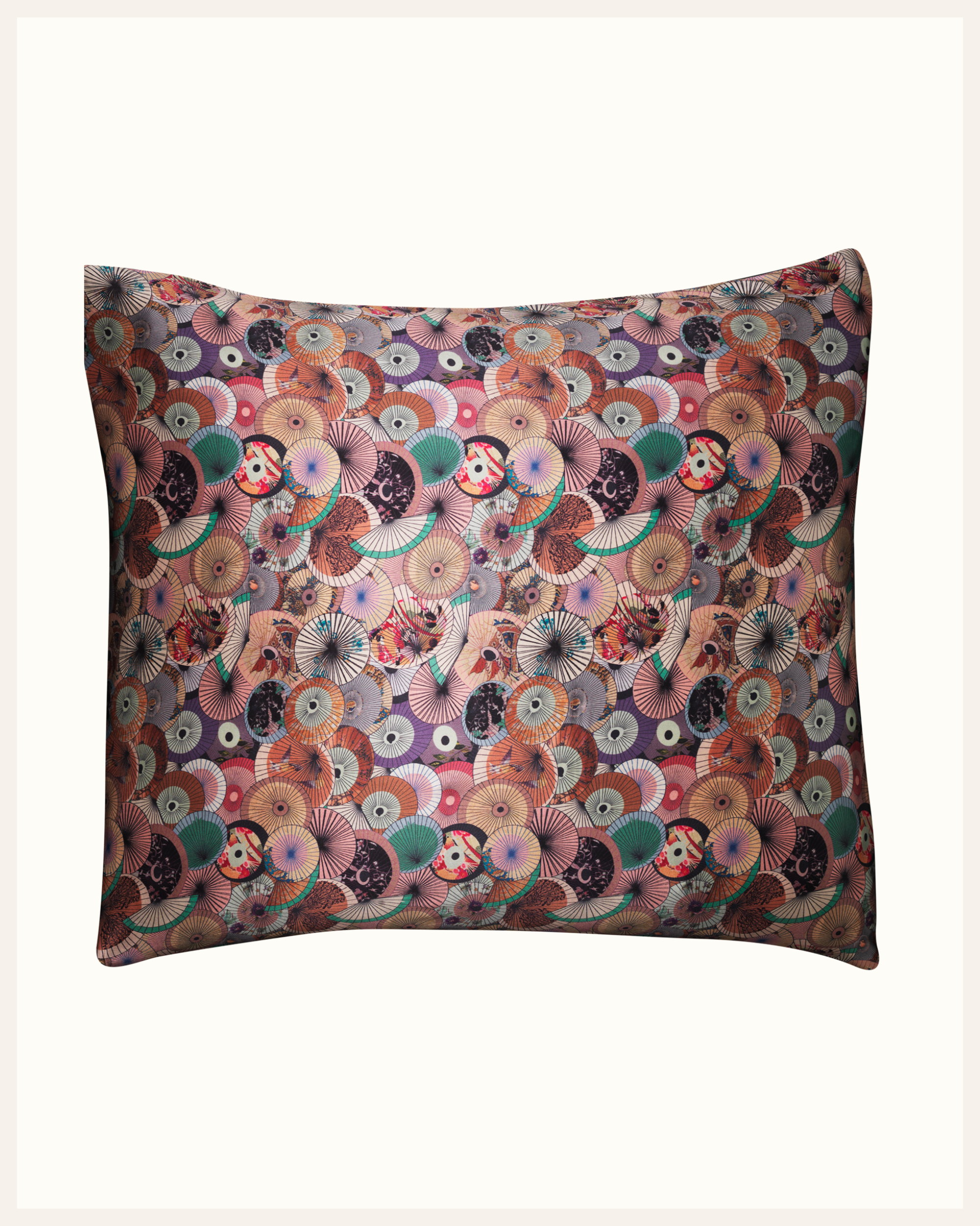 The Beauty Sleeper silk pillowcase in Dorado Soft Pastels 60x63 cm — keeps skin moisturised and hair smooth overnight