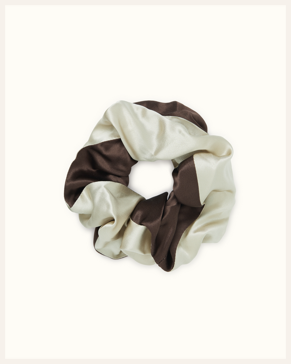 Silk Scrunchie Large |  Sand