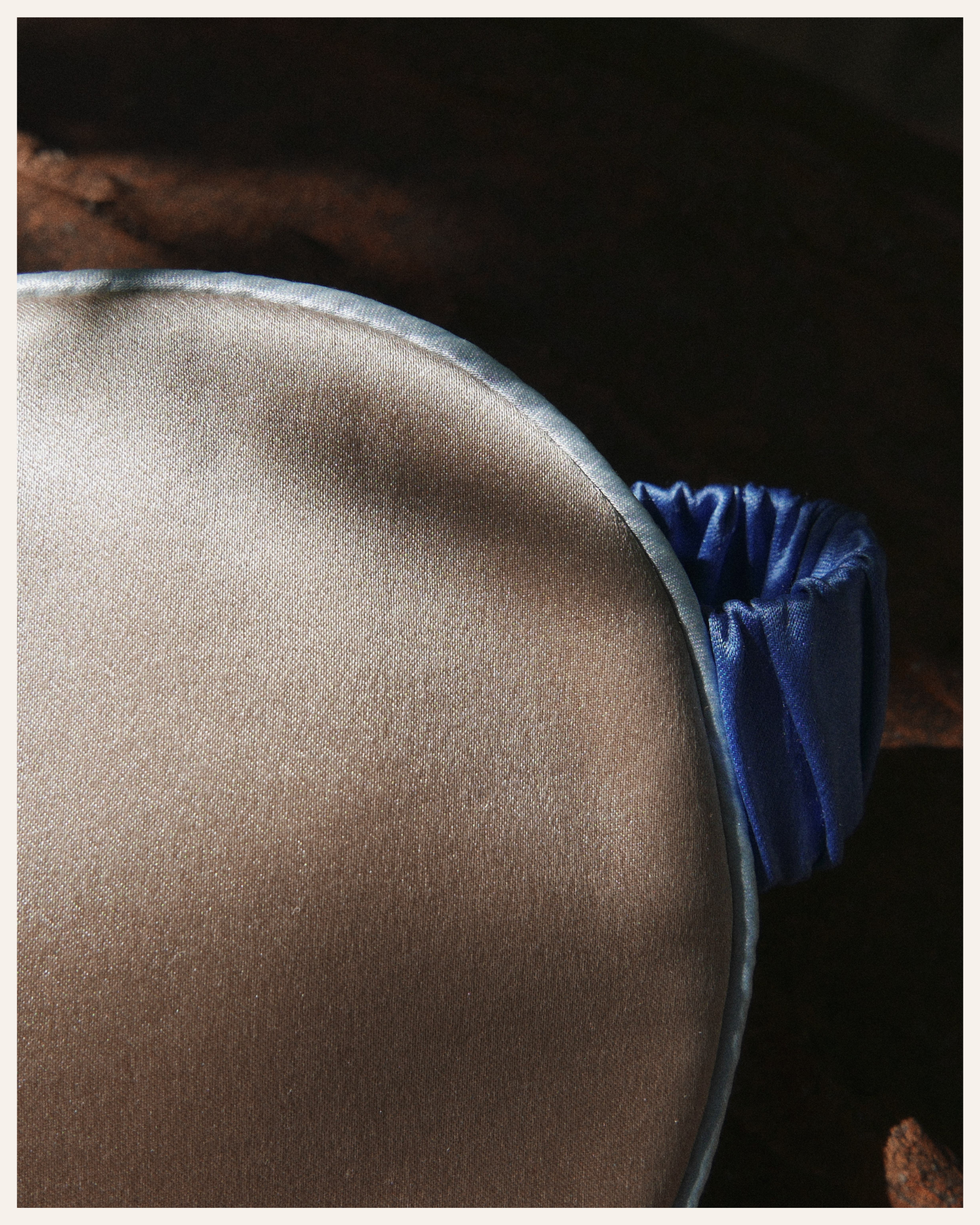 The Beauty Sleeper Sandy Beach silk sleep mask lifestyle — drift off into a deep sleep