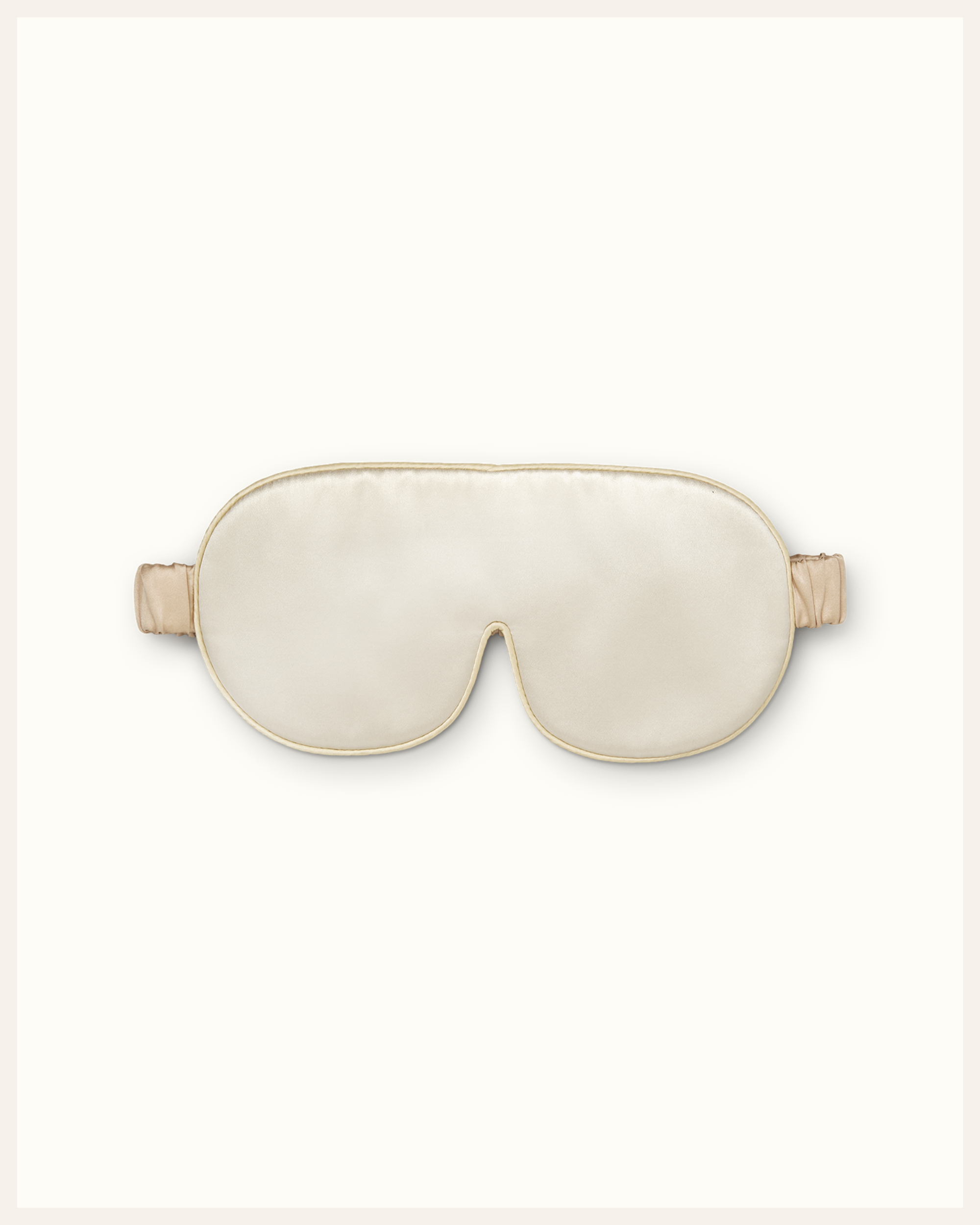 The Beauty Sleeper 100% Mulberry silk sleep mask in Wild Chamomile — blocks light for deep, restorative sleep