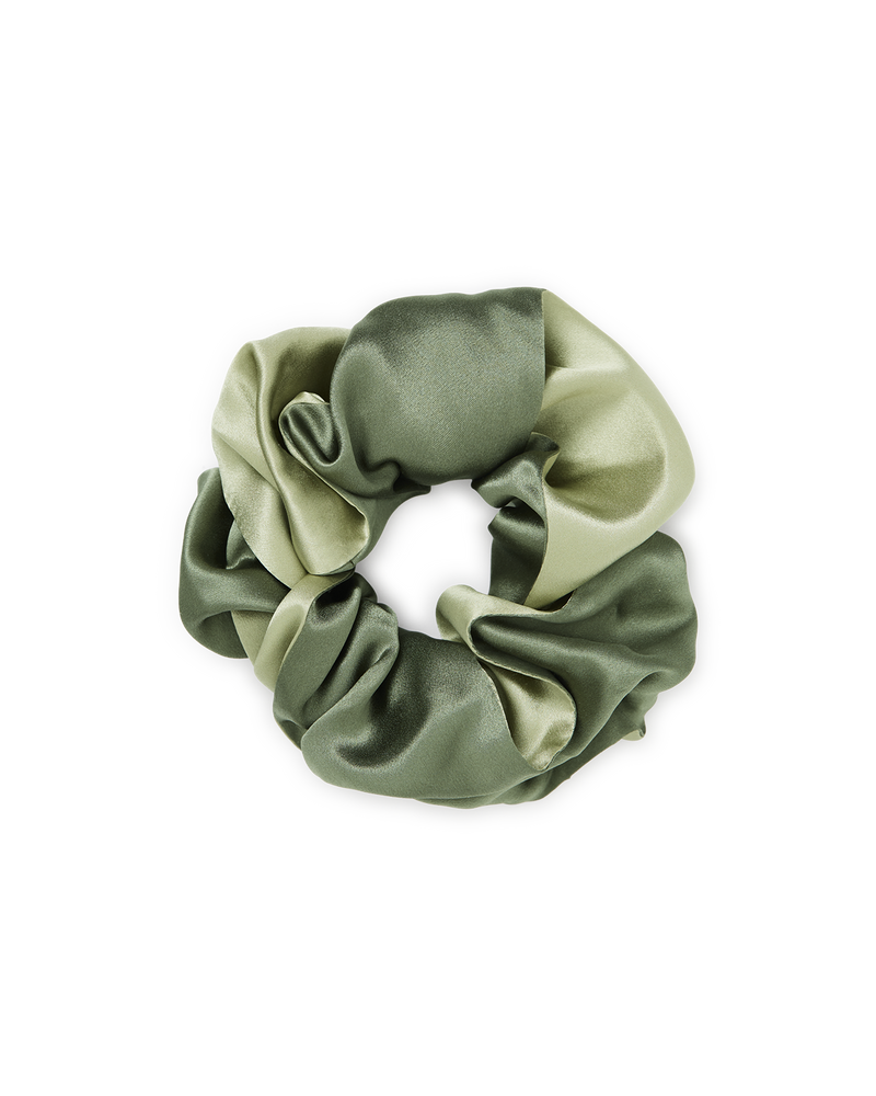 Silk Scrunchie | Large | Dusty green